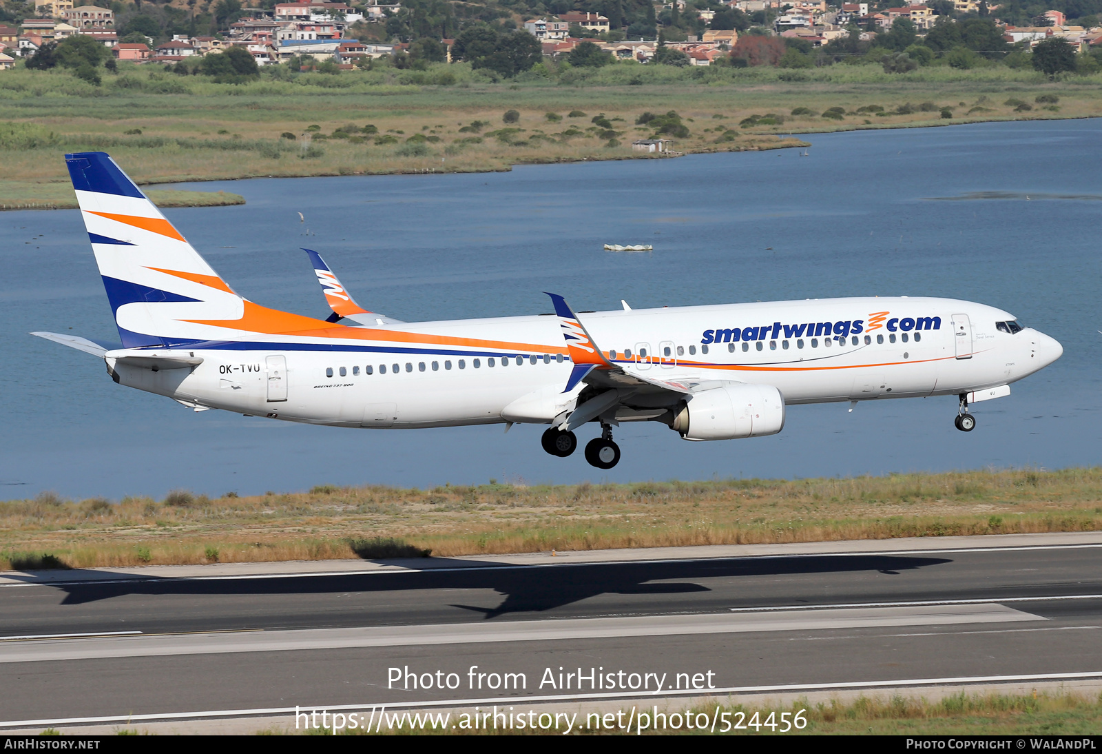 Aircraft Photo of OK-TVU | Boeing 737-86N | Smartwings | AirHistory.net #524456