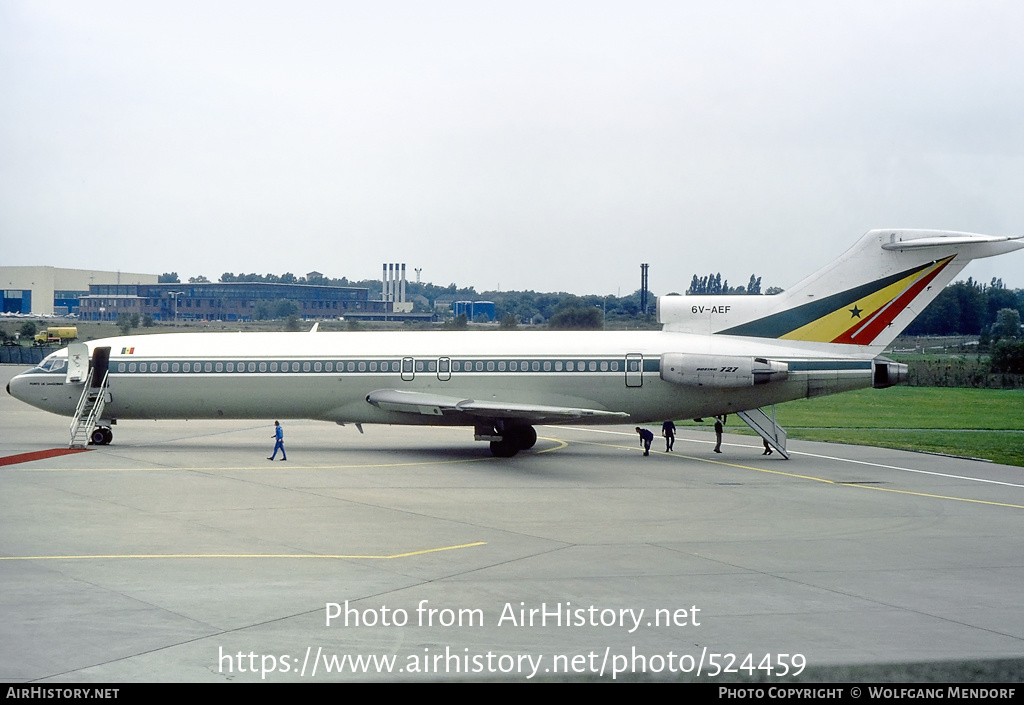 Aircraft Photo of 6V-AEF | Boeing 727-2M1/Adv | Senegal Government | AirHistory.net #524459