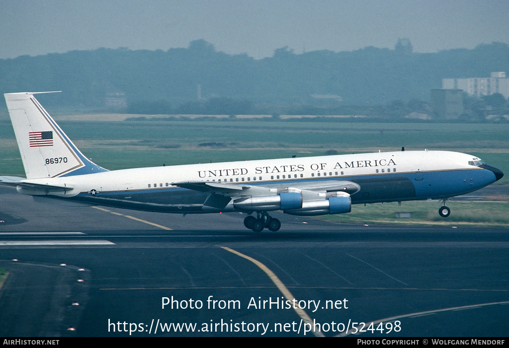 Aircraft Photo of 58-6970 / 86970 | Boeing VC-137B (707-153B) | USA - Air Force | AirHistory.net #524498