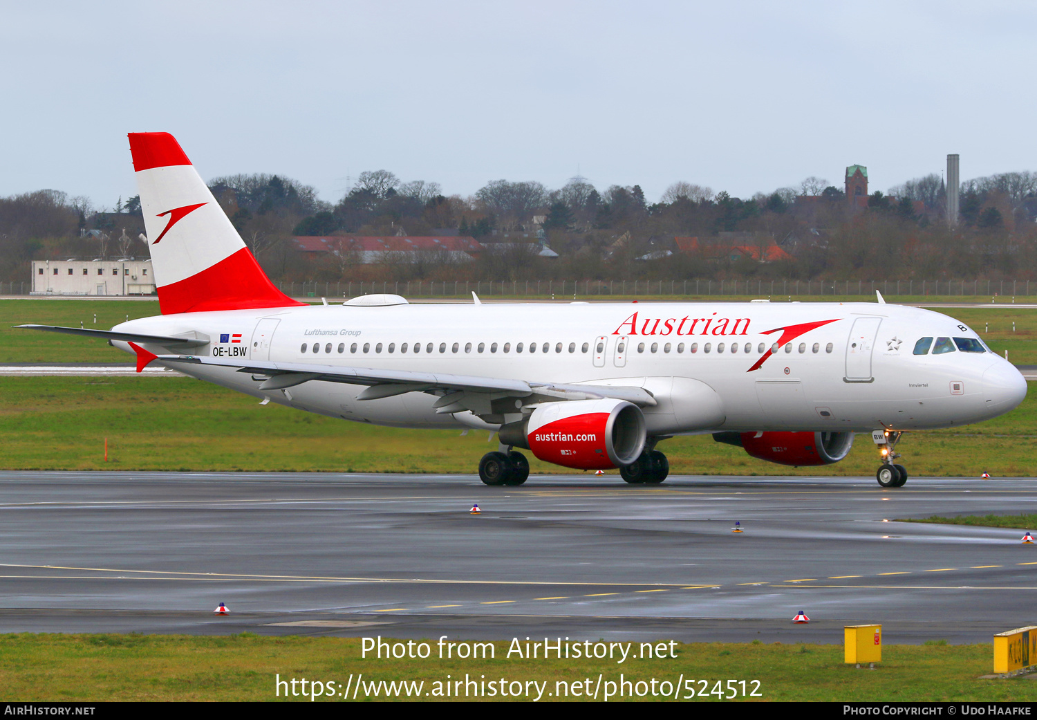 Aircraft Photo of OE-LBW | Airbus A320-214 | Austrian Airlines | AirHistory.net #524512