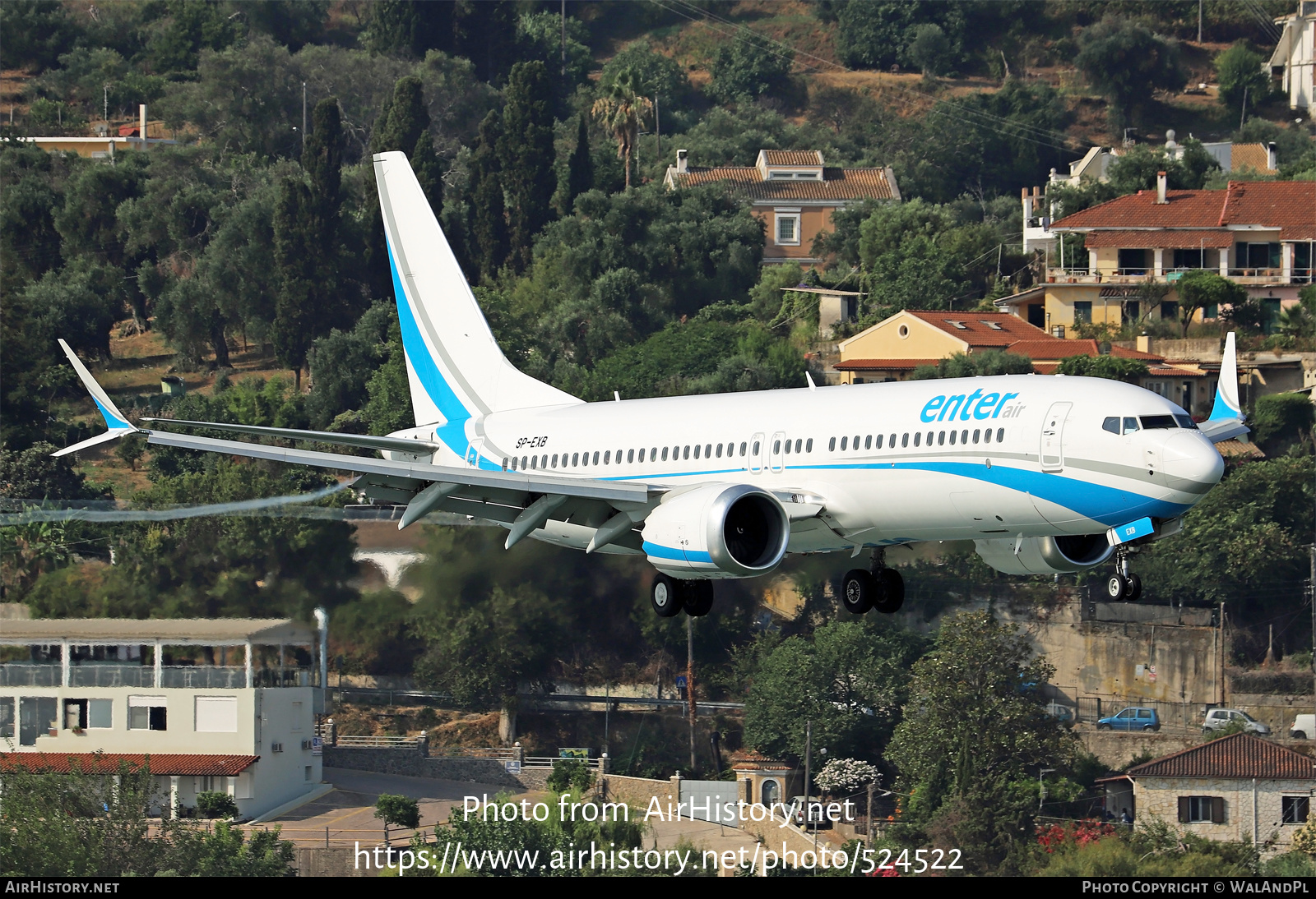 Aircraft Photo of SP-EXB | Boeing 737-8 Max 8 | Enter Air | AirHistory.net #524522