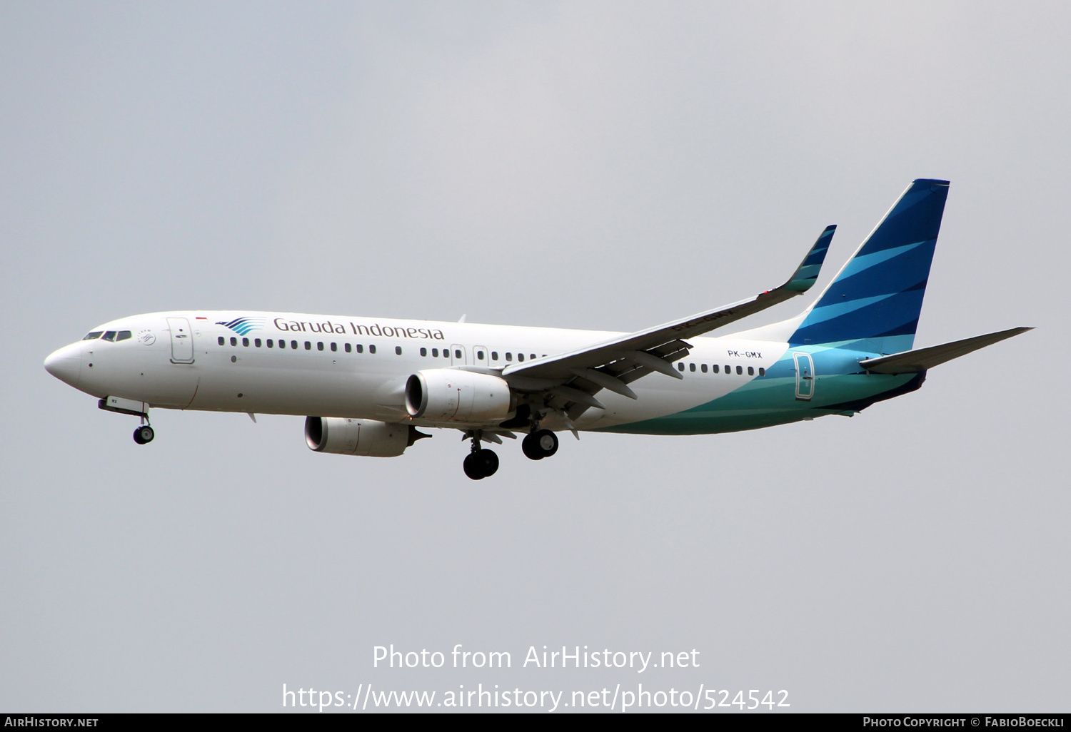 Aircraft Photo of PK-GMX | Boeing 737-8U3 | Garuda Indonesia | AirHistory.net #524542