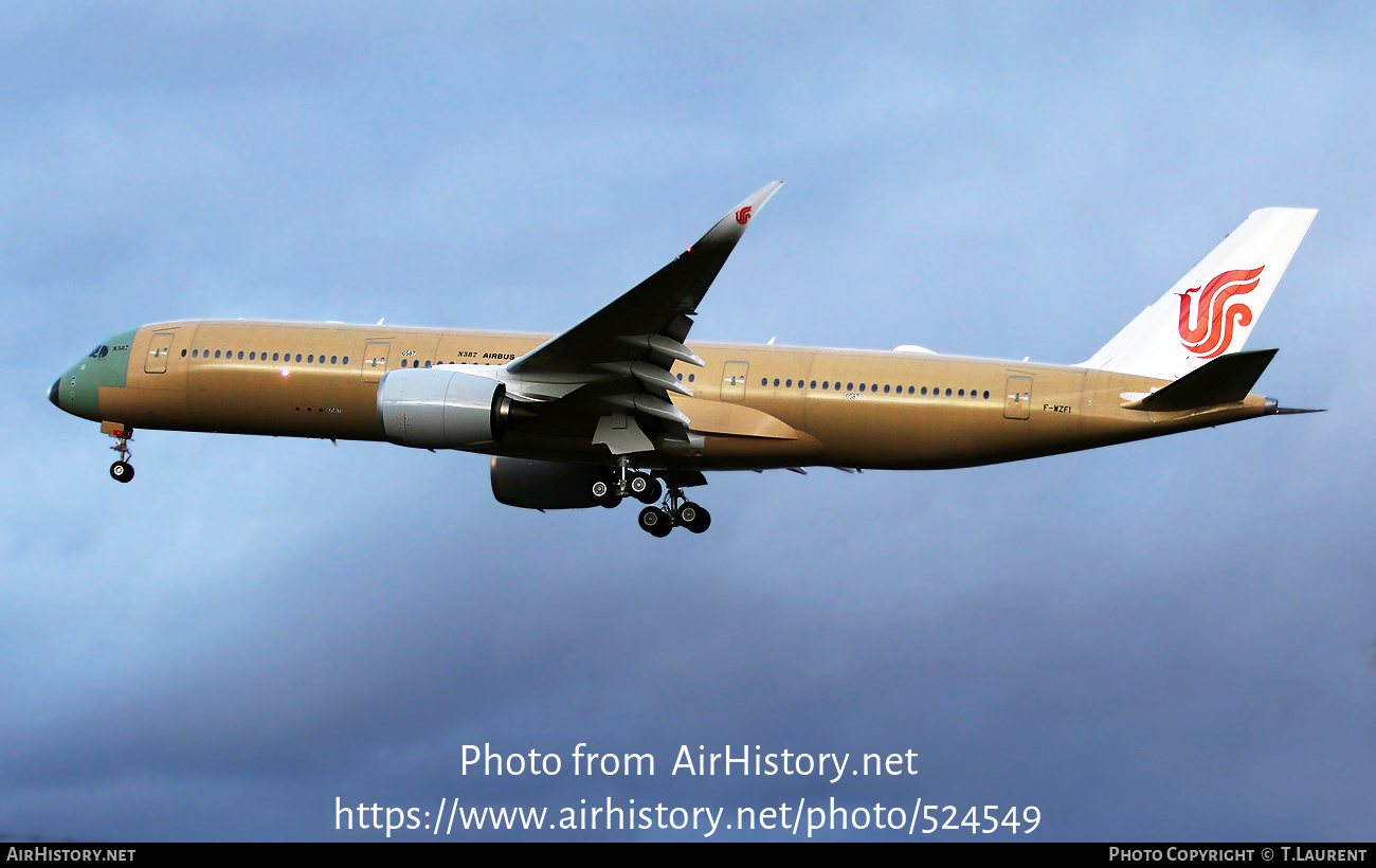 Aircraft Photo of F-WZFI | Airbus A350-941 | Air China | AirHistory.net #524549