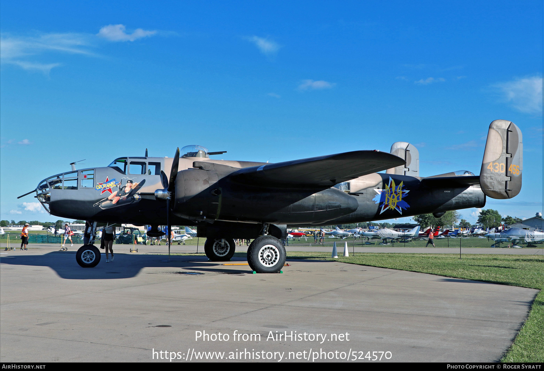 Aircraft Photo of N747AF / 430456 | North American B-25J Mitchell | Soviet Union - Air Force | AirHistory.net #524570