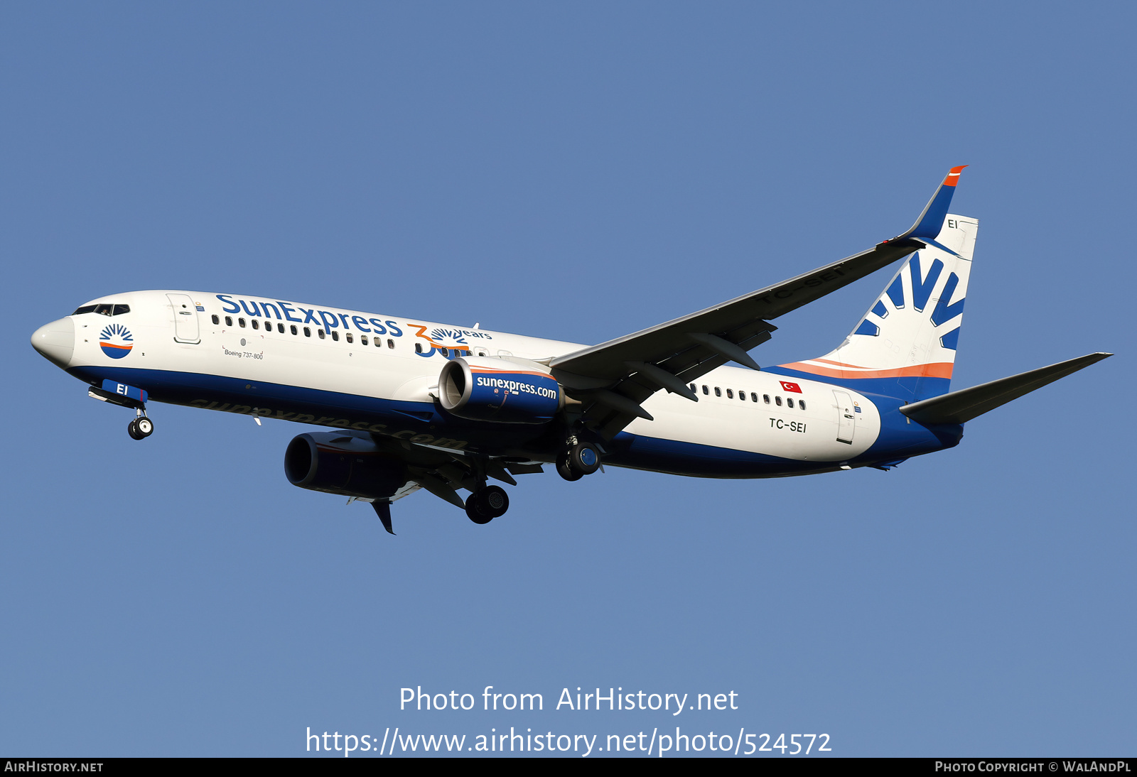 Aircraft Photo of TC-SEI | Boeing 737-8HC | SunExpress | AirHistory.net #524572