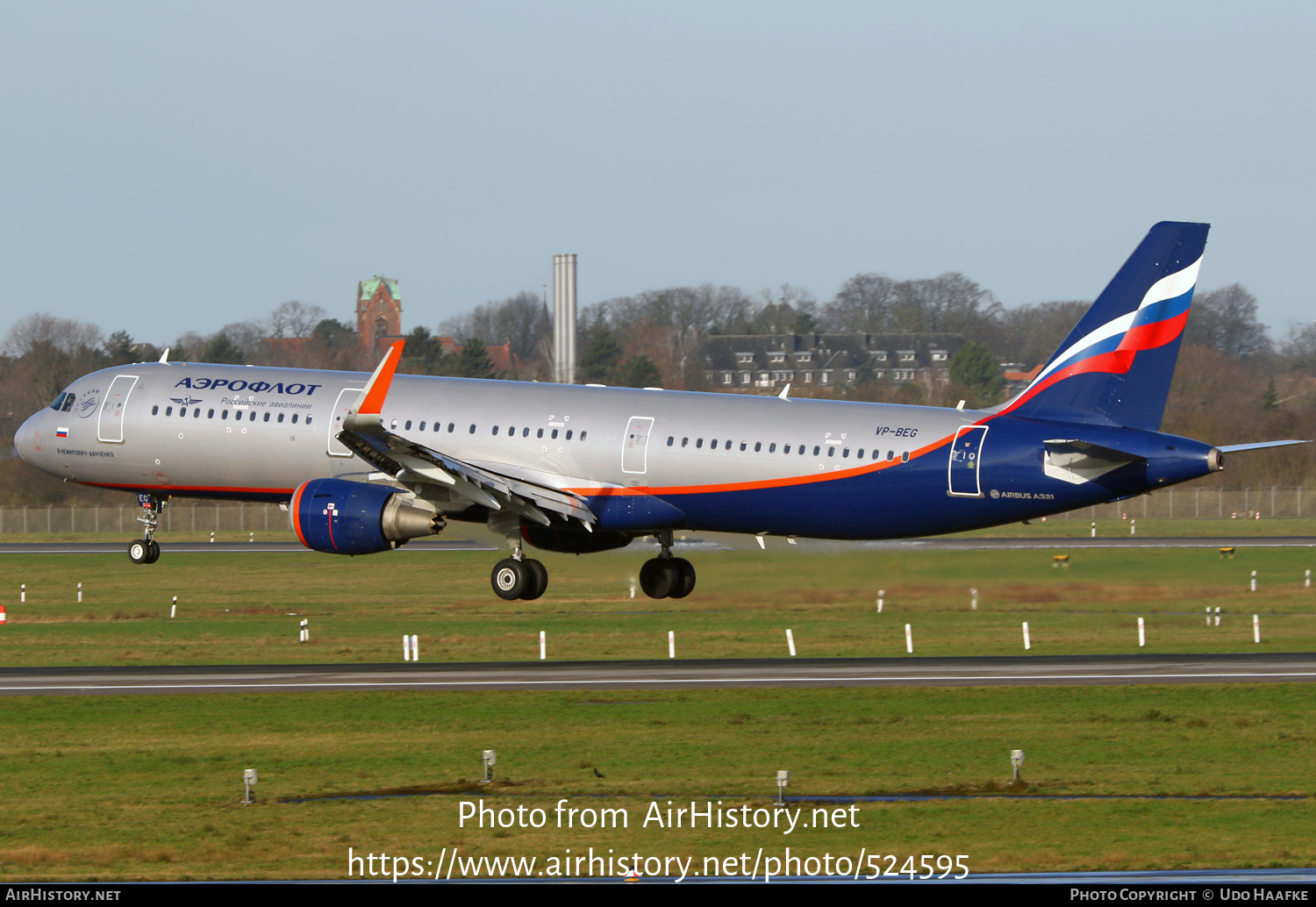 Aircraft Photo of VP-BEG | Airbus A321-211 | Aeroflot - Russian Airlines | AirHistory.net #524595