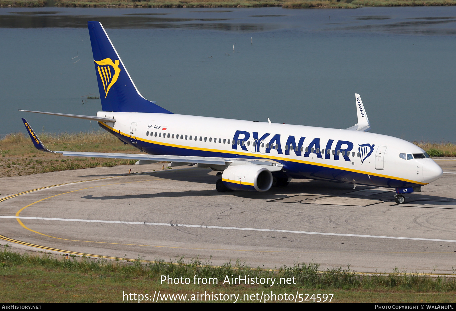 Aircraft Photo of SP-RKF | Boeing 737-800 | Ryanair | AirHistory.net #524597