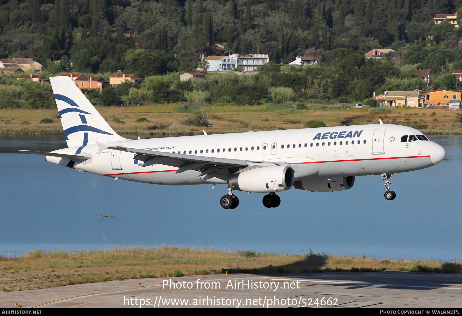 Aircraft Photo of SX-DVR | Airbus A320-232 | Aegean Airlines | AirHistory.net #524662