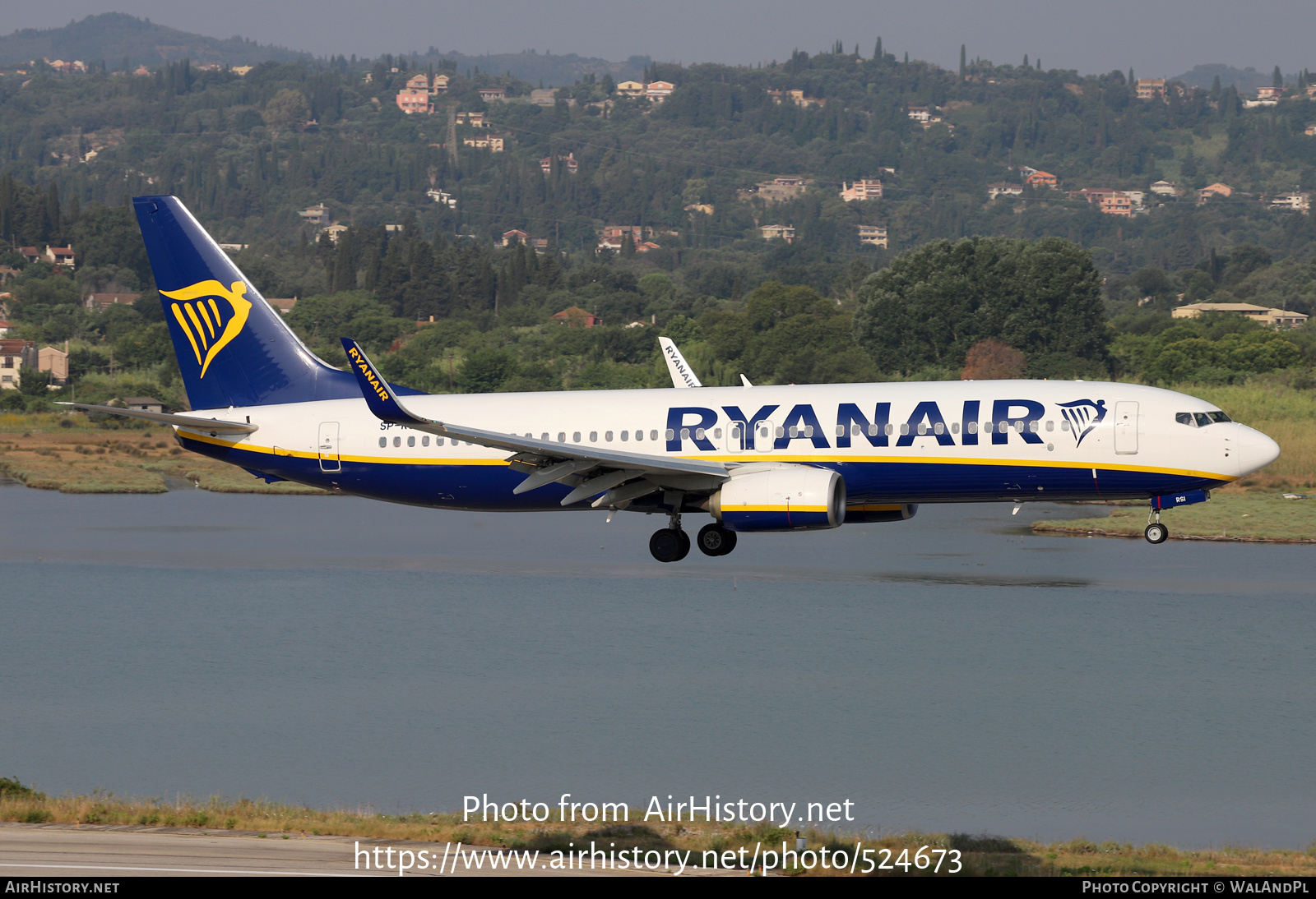 Aircraft Photo of SP-RSI | Boeing 737-800 | Ryanair | AirHistory.net #524673