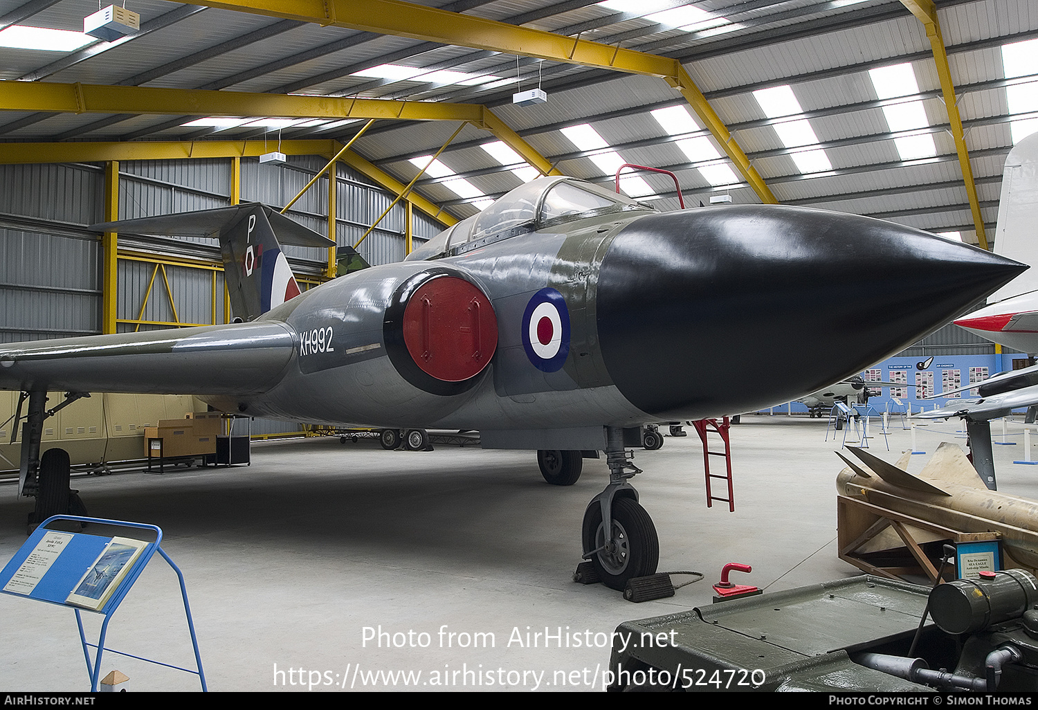 Aircraft Photo of XH992 | Gloster Javelin FAW8 | UK - Air Force | AirHistory.net #524720