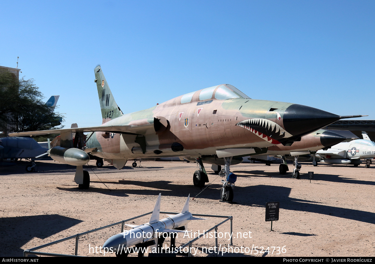 Aircraft Photo of 62-4427 / AF62-427 | Republic F-105G Thunderchief | USA - Air Force | AirHistory.net #524736