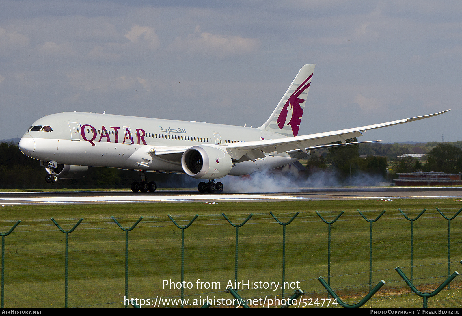 Aircraft Photo of A7-BDA | Boeing 787-8 Dreamliner | Qatar Airways | AirHistory.net #524774