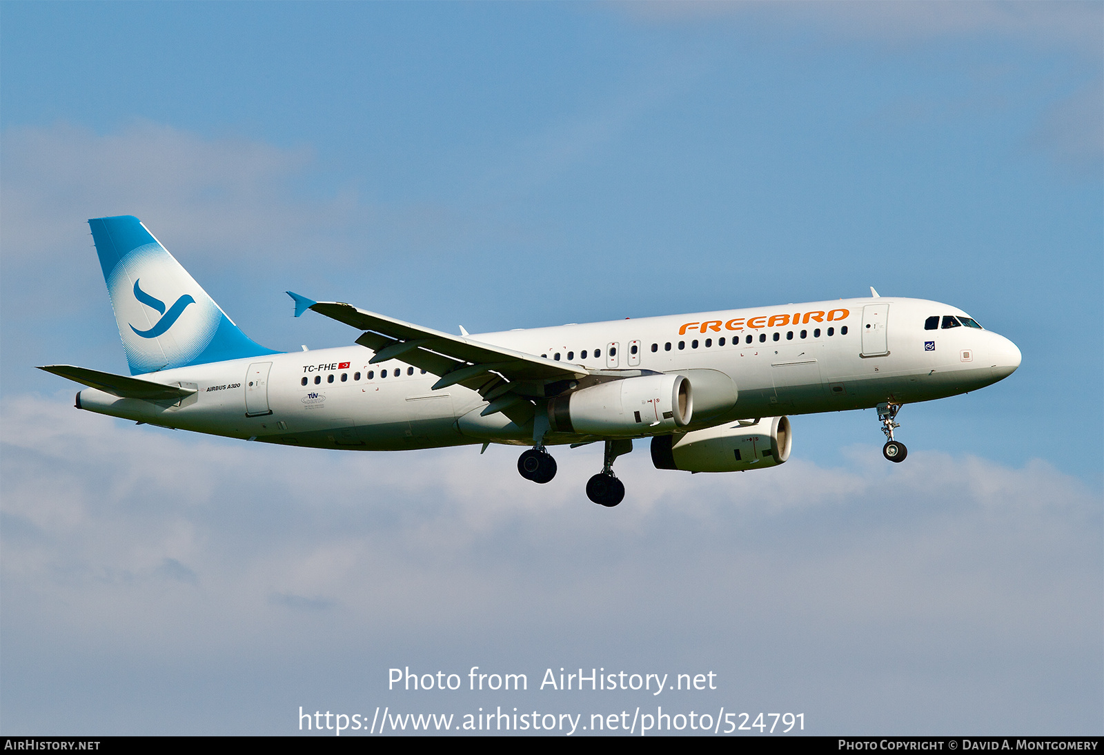 Aircraft Photo of TC-FHE | Airbus A320-232 | Freebird Airlines | AirHistory.net #524791