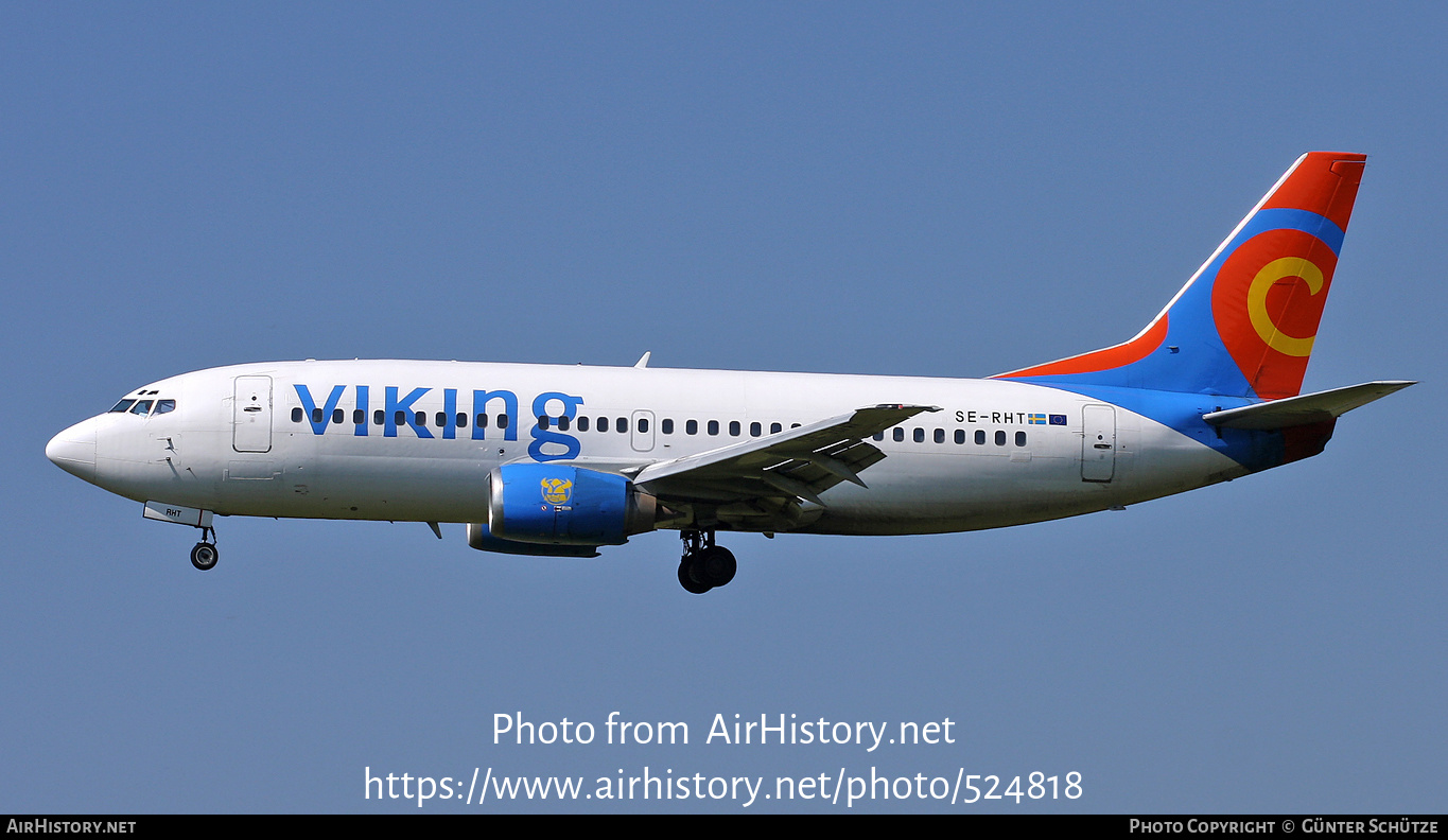 Aircraft Photo of SE-RHT | Boeing 737-3Q8 | Viking Airlines | AirHistory.net #524818