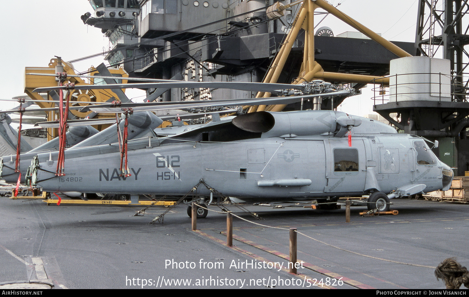 Aircraft Photo of 164802 | Sikorsky SH-60F Seahawk (S-70B-4) | USA - Navy | AirHistory.net #524826