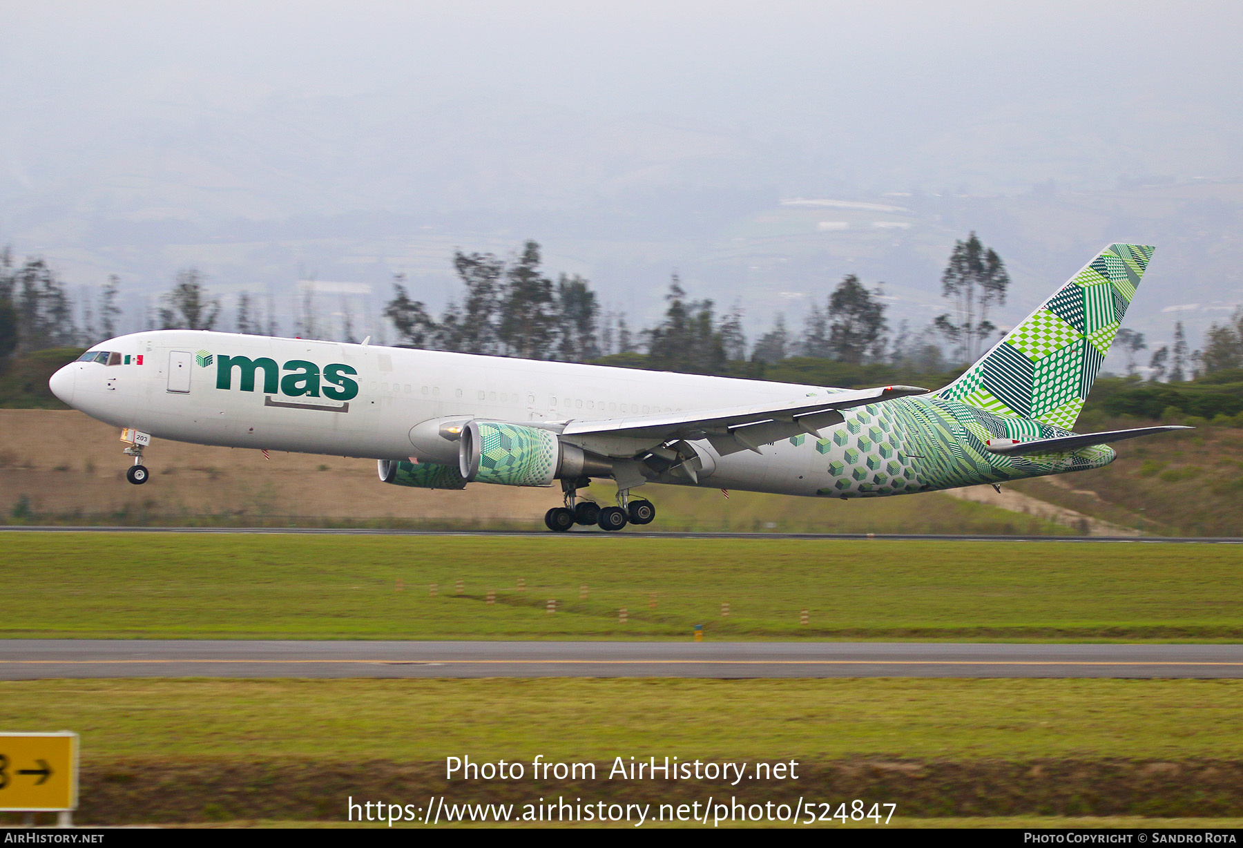 Aircraft Photo of N203CM | Boeing 767-375/ER(BDSF) | Mas Air Cargo | AirHistory.net #524847