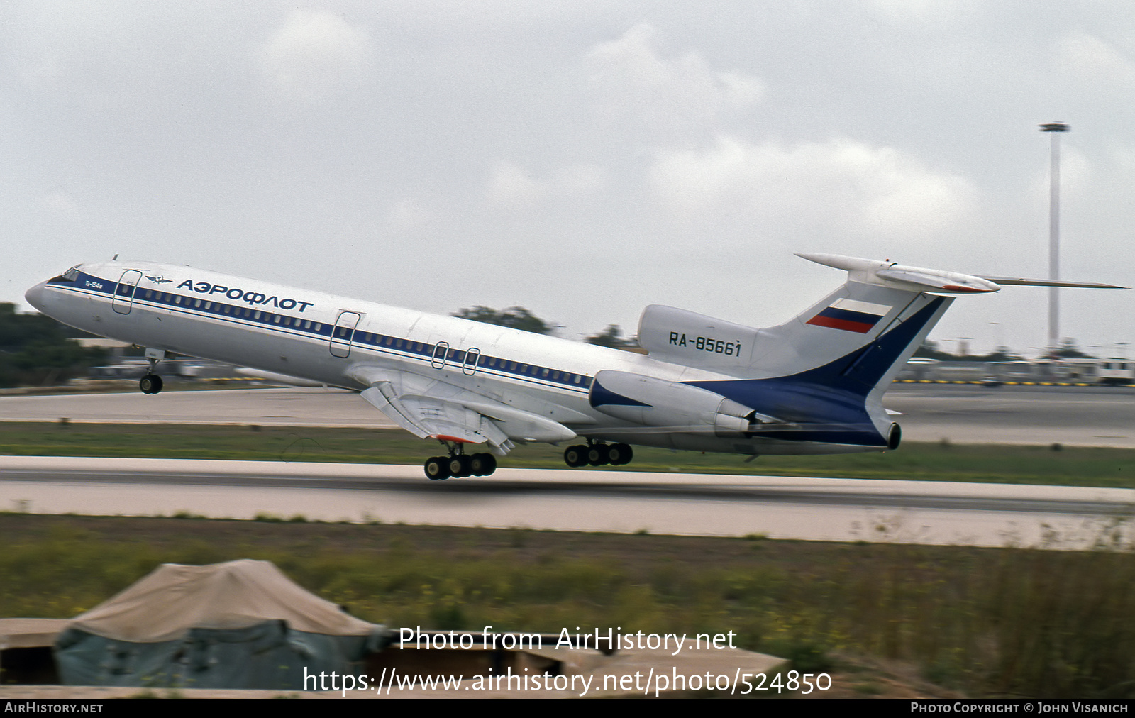 Aircraft Photo of RA-85661 | Tupolev Tu-154M | Aeroflot | AirHistory.net #524850