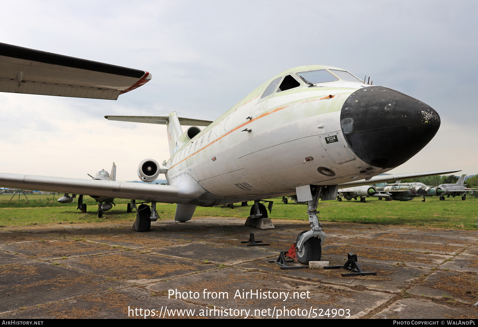 Aircraft Photo of 0823 | Yakovlev Yak-40 | Slovakia - Air Force | AirHistory.net #524903