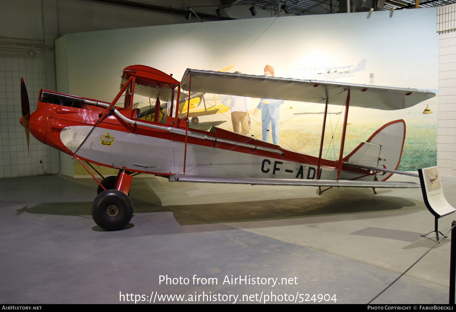 Aircraft Photo of CF-ADI | De Havilland D.H. 60M Moth | AirHistory.net #524904