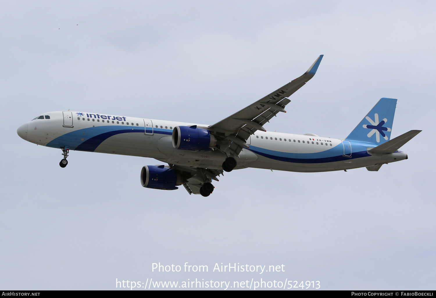 Aircraft Photo of XA-VMM | Airbus A321-251N | Interjet | AirHistory.net #524913