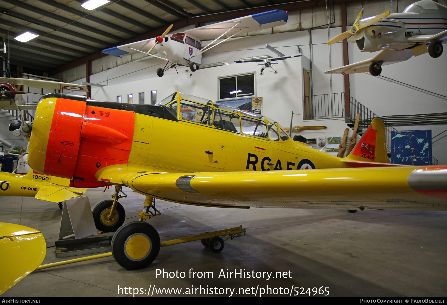 Aircraft Photo of 20464 / CF-WXY | North American Harvard Mk4 | Canada - Air Force | AirHistory.net #524965