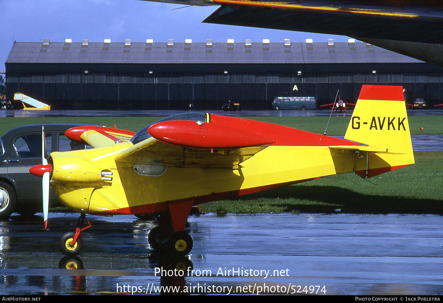 Aircraft Photo of G-AVKK | Tipsy T-66 Nipper 3 | AirHistory.net #524974