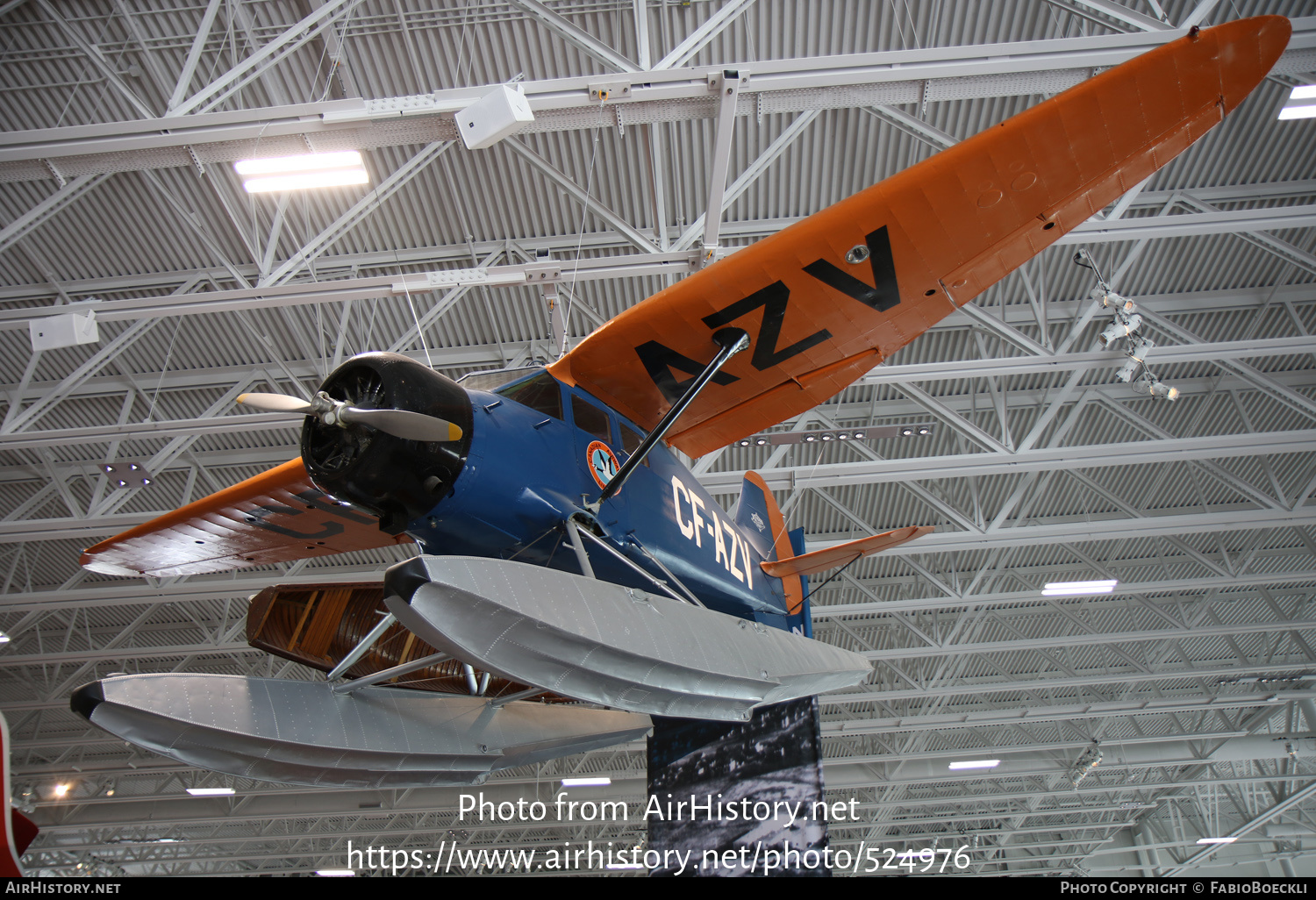 Aircraft Photo of CF-AZV | Stinson SR-8C Reliant | Canadian Airways | AirHistory.net #524976