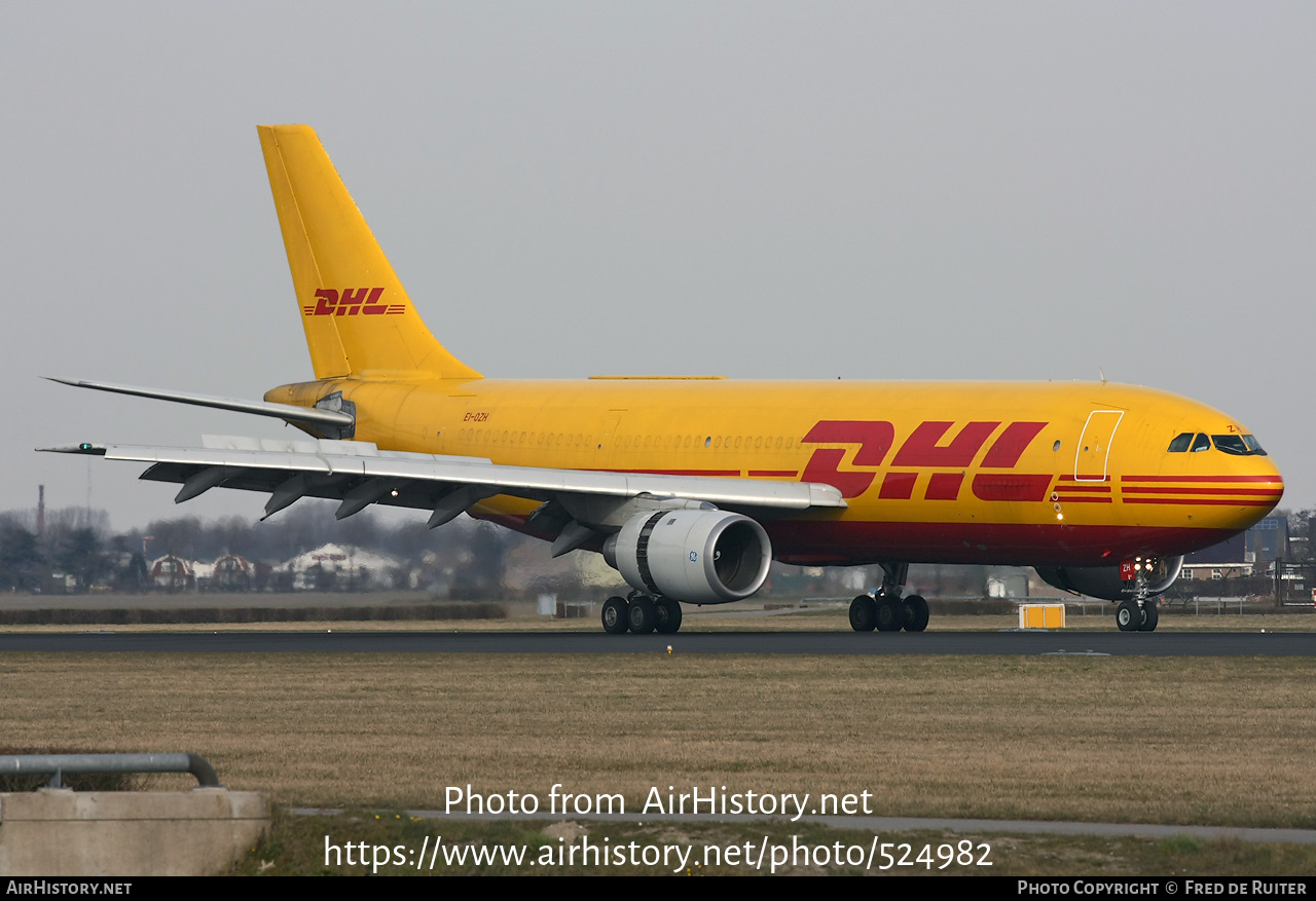 Aircraft Photo of EI-OZH | Airbus A300B4-203(F) | DHL International | AirHistory.net #524982