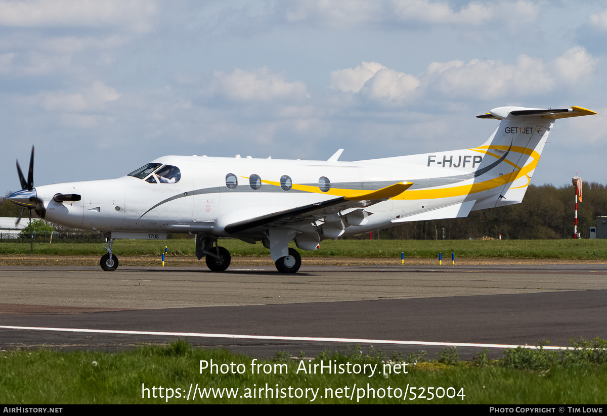 Aircraft Photo of F-HJFP | Pilatus PC-12NG (PC-12/47E) | Get1Jet | AirHistory.net #525004