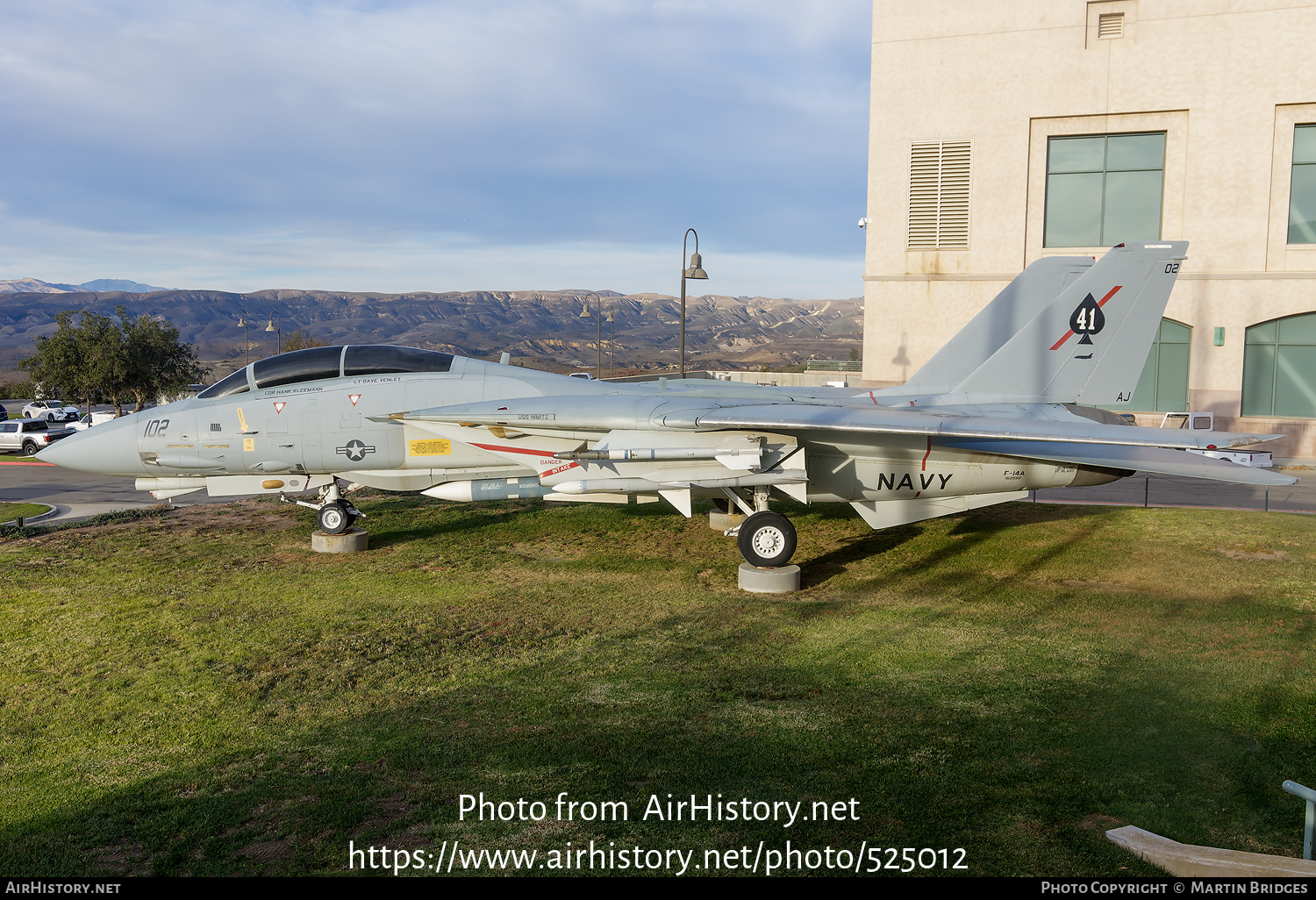 Aircraft Photo of 162592 | Grumman F-14A Tomcat | USA - Navy | AirHistory.net #525012