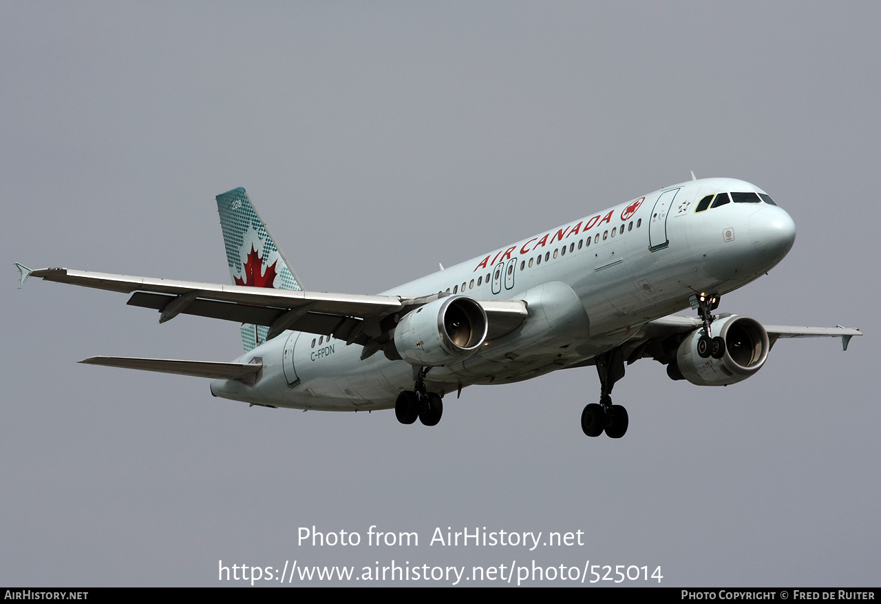 Aircraft Photo of C-FPDN | Airbus A320-211 | Air Canada | AirHistory.net #525014