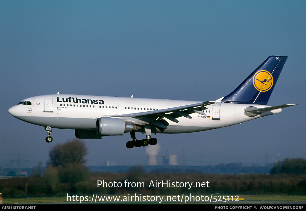 Aircraft Photo of D-AIDD | Airbus A310-304 | Lufthansa | AirHistory.net #525112