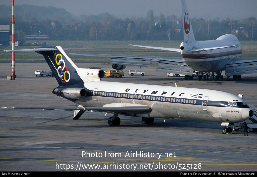 Aircraft Photo of SX-CBB | Boeing 727-284 | Olympic | AirHistory.net #525128