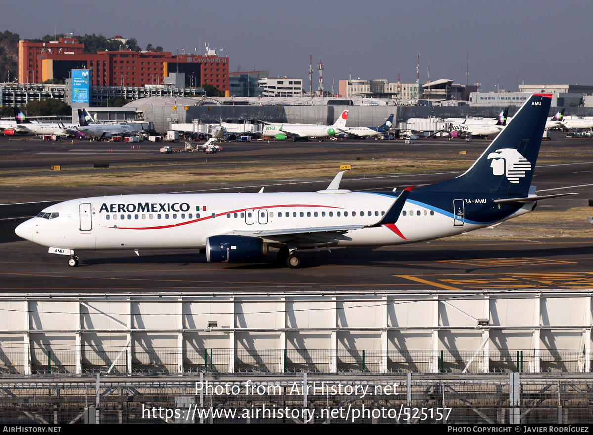 Aircraft Photo of XA-AMU | Boeing 737-852 | AeroMéxico | AirHistory.net #525157