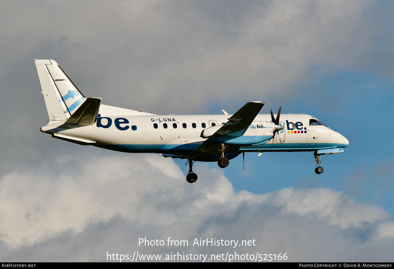 Aircraft Photo of G-LGNA | Saab 340B | Flybe | AirHistory.net #525166