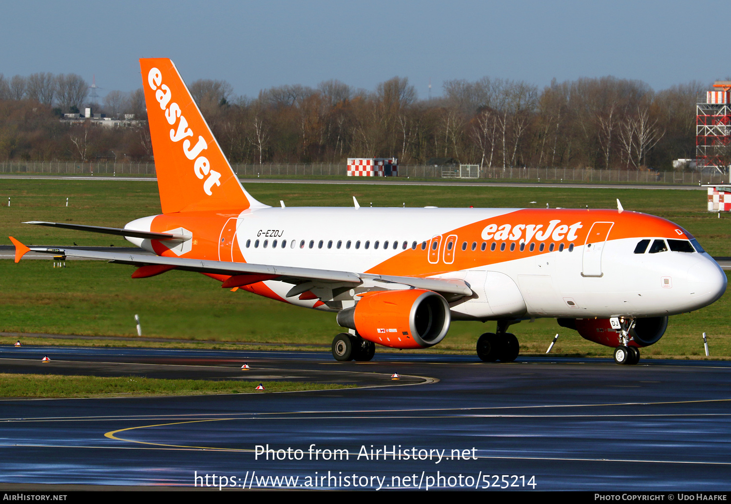 Aircraft Photo of G-EZDJ | Airbus A319-111 | EasyJet | AirHistory.net ...