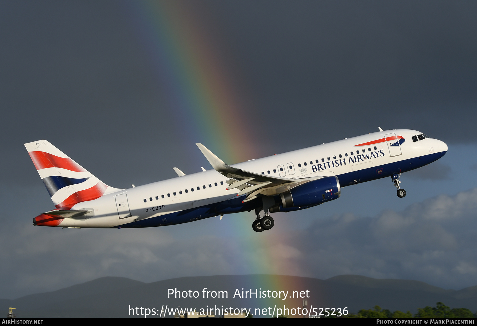 Aircraft Photo of G-EUYP | Airbus A320-232 | British Airways | AirHistory.net #525236