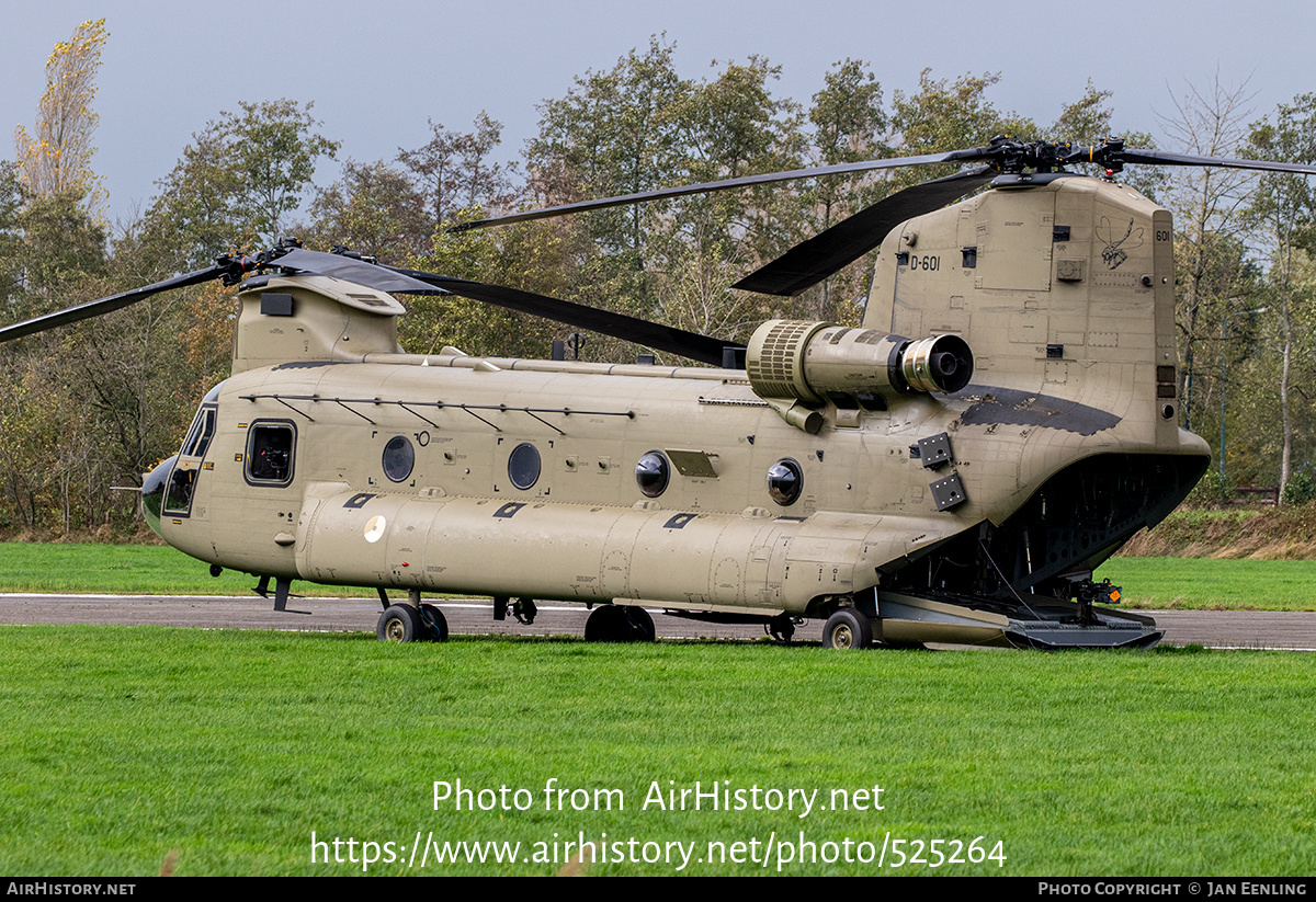 Aircraft Photo of D-601 | Boeing CH-47F Chinook (414) | Netherlands - Air Force | AirHistory.net #525264