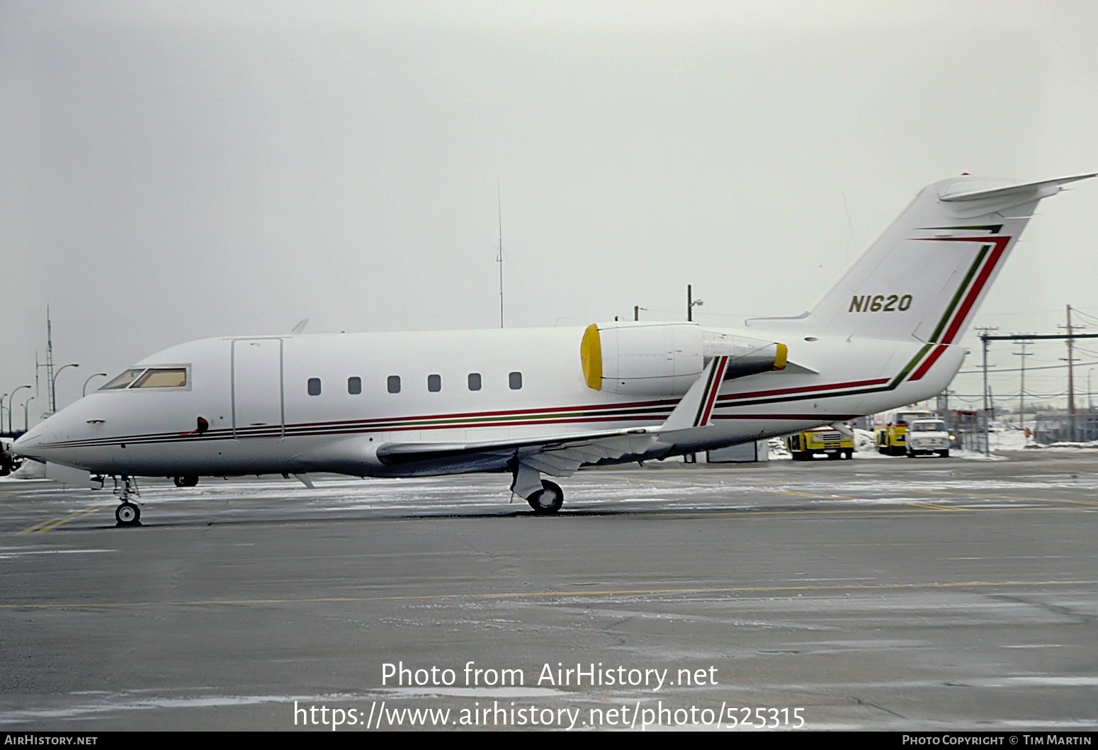 Aircraft Photo of N1620 | Canadair Challenger 601 (CL-600-2A12) | AirHistory.net #525315