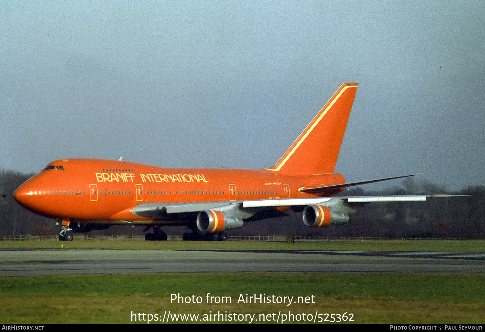 Aircraft Photo of N606BN | Boeing 747SP-27 | Braniff International Airways | AirHistory.net #525362