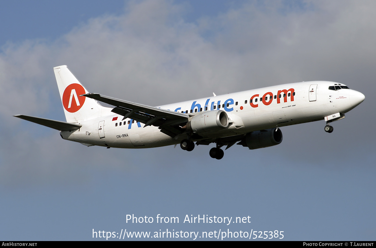 Aircraft Photo of CN-RNA | Boeing 737-4B6 | Atlas Blue | AirHistory.net #525385