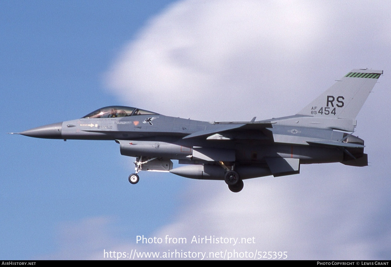 Aircraft Photo of 85-1454 / AF85-454 | General Dynamics F-16C Fighting Falcon | USA - Air Force | AirHistory.net #525395