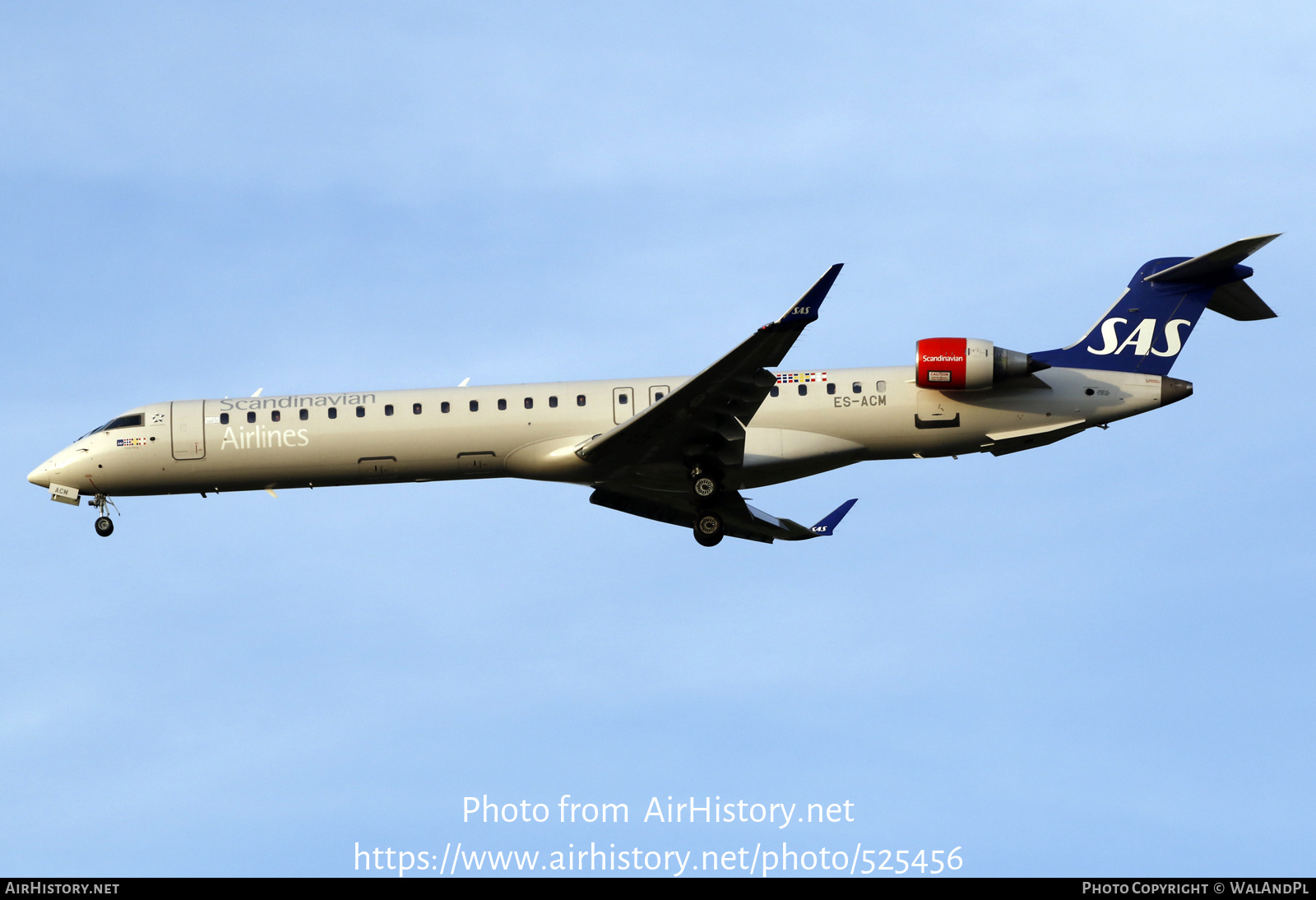 Aircraft Photo of ES-ACM | Bombardier CRJ-900LR (CL-600-2D24) | Scandinavian Airlines - SAS | AirHistory.net #525456