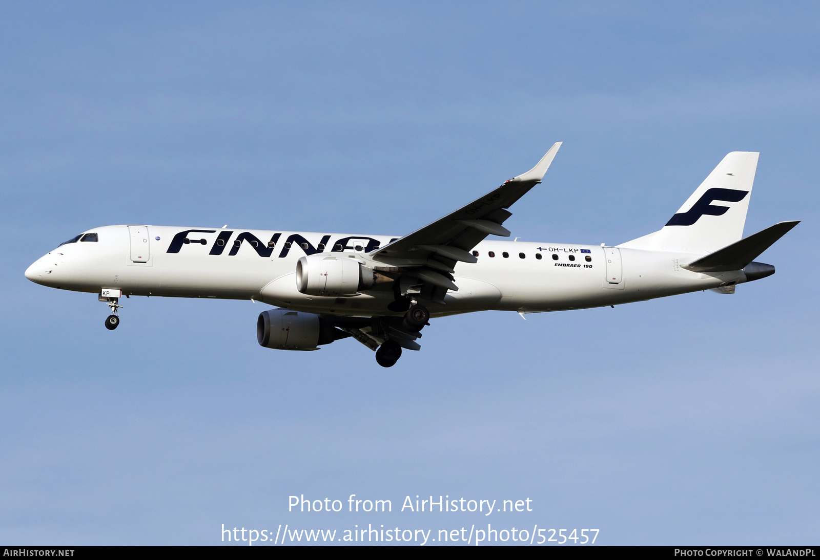 Aircraft Photo of OH-LKP | Embraer 190LR (ERJ-190-100LR) | Finnair | AirHistory.net #525457