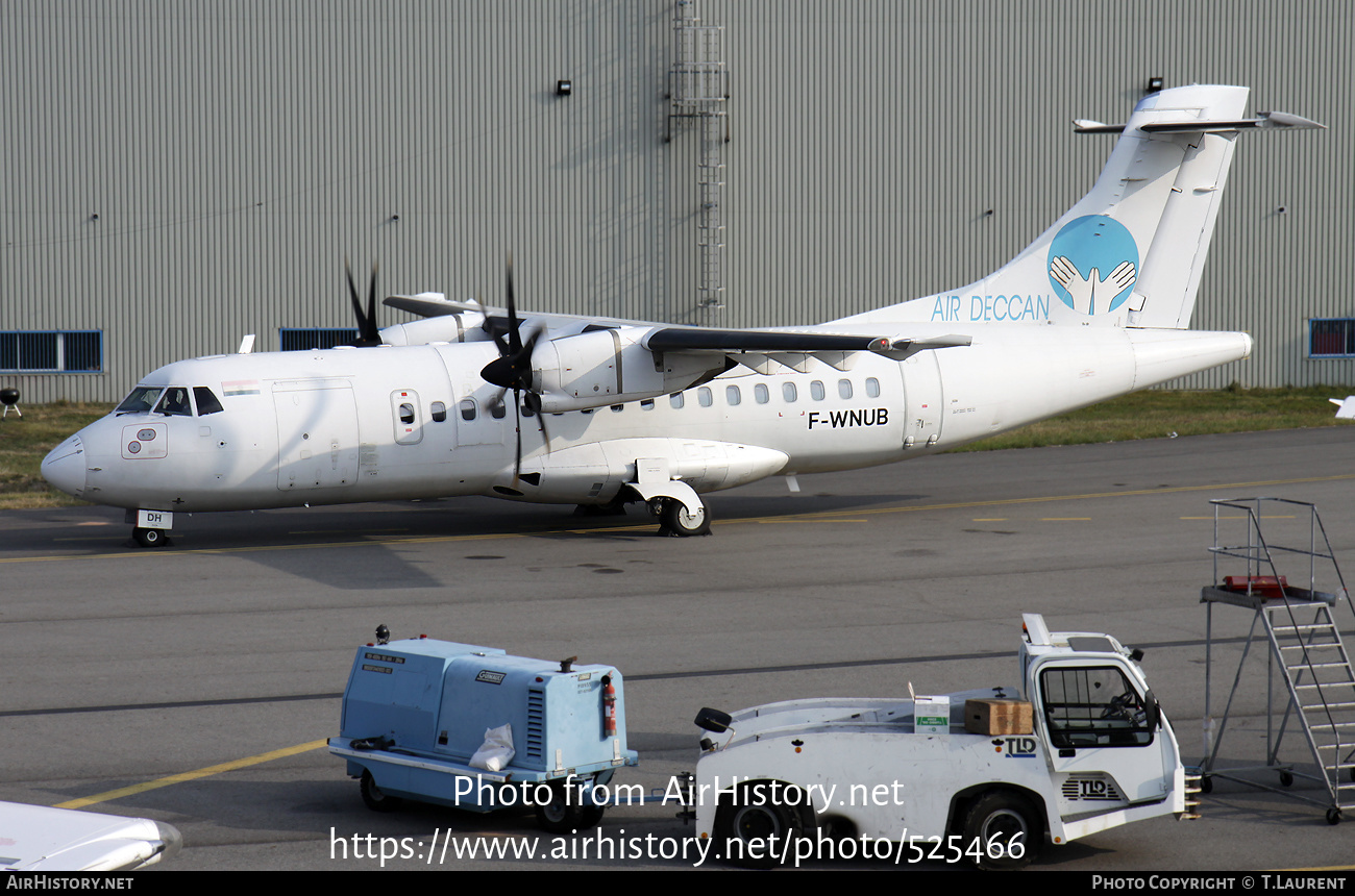 Aircraft Photo of F-WNUB | ATR ATR-42-500 | Air Deccan | AirHistory.net #525466