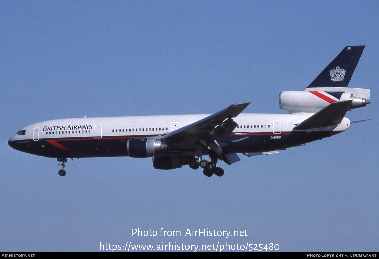 Aircraft Photo of G-NIUK | McDonnell Douglas DC-10-30 | British Airways | AirHistory.net #525480