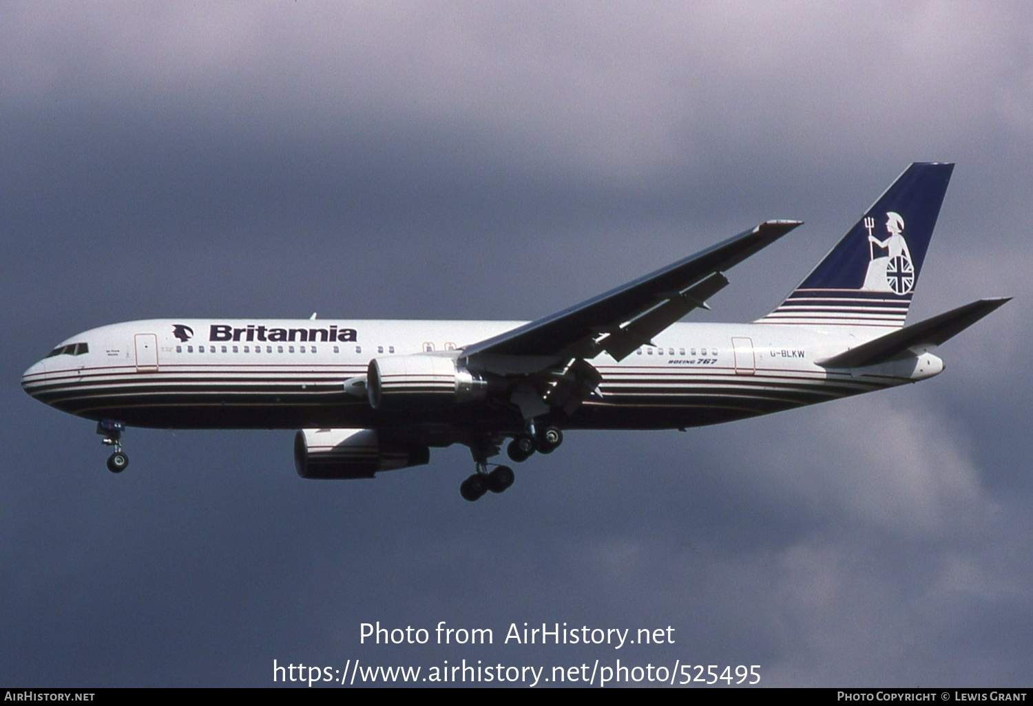 Aircraft Photo of G-BLKW | Boeing 767-204(ER) | Britannia Airways | AirHistory.net #525495