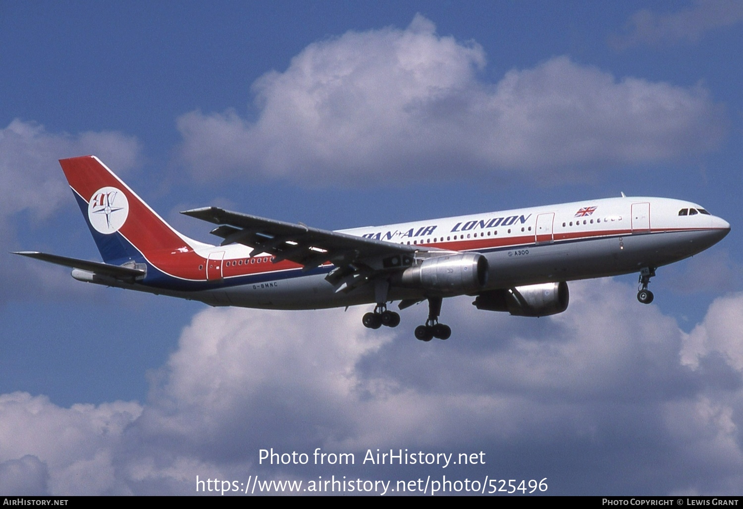 Aircraft Photo of G-BMNC | Airbus A300B4-2C | Dan-Air London | AirHistory.net #525496