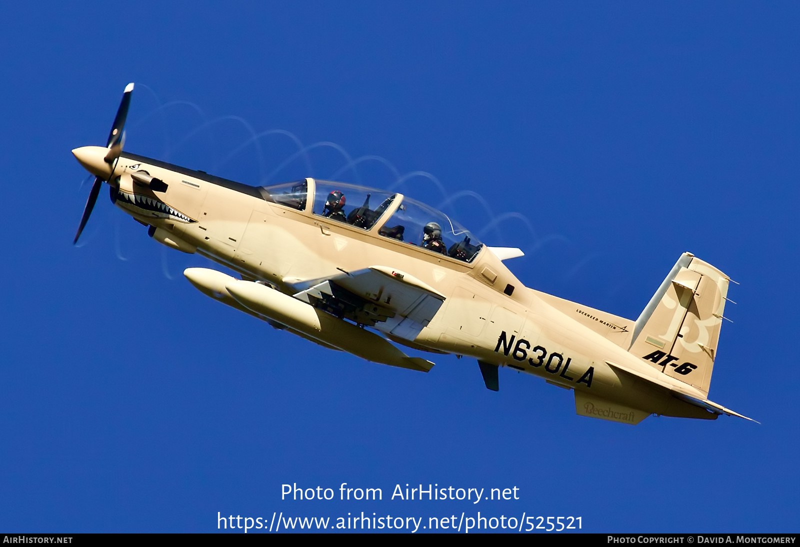 Aircraft Photo of N630LA | Hawker Beechcraft 3000/AT-6B Wolverine | AirHistory.net #525521