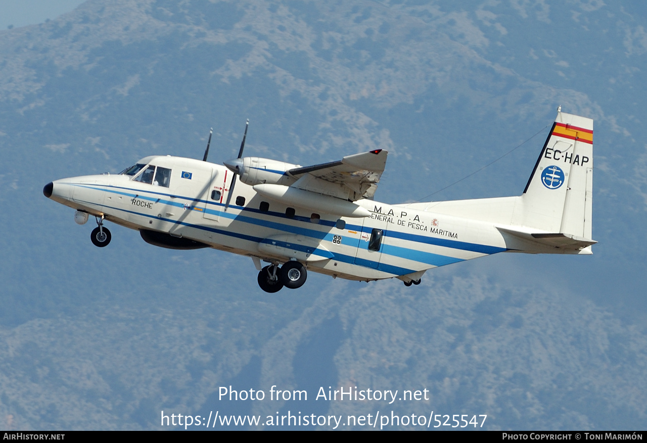 Aircraft Photo of EC-HAP | CASA C-212-400MPA | MAPA - Ministerio de Agricultura, Pesca y Alimentación | AirHistory.net #525547